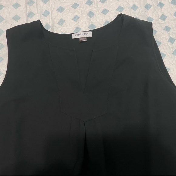 Calvin Klein black blouse - Picture 2 of 3
